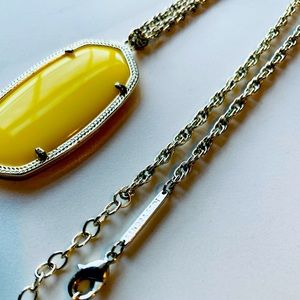 Gold and yellow Kendra Scott necklace